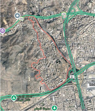 مخطط الحمراء